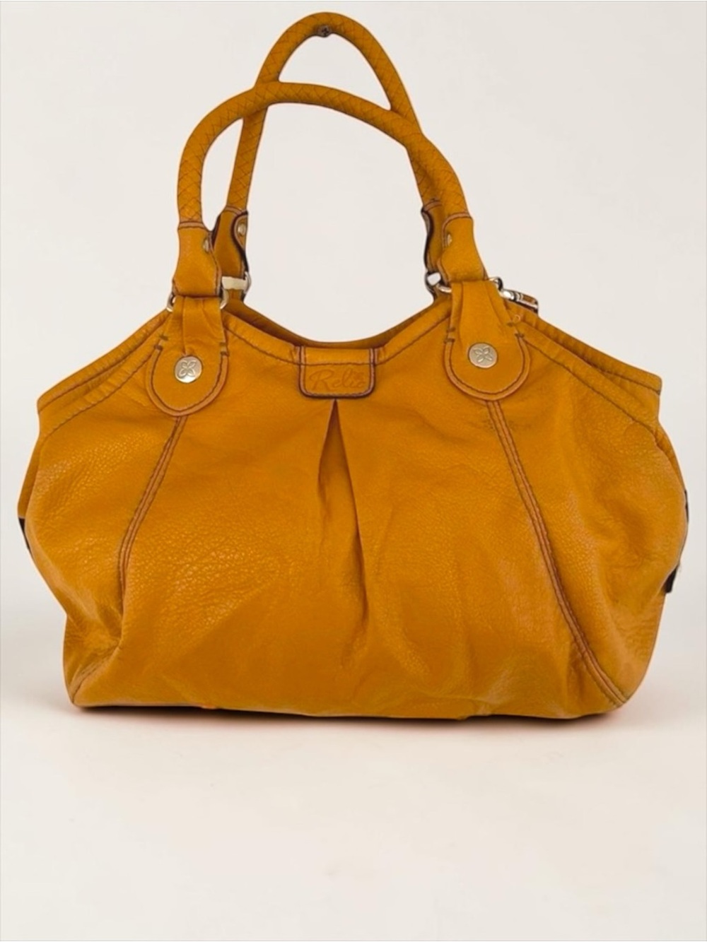 Relic Slouchy Mustard Shoulder Bag Y2K Boho Crossbody Purse